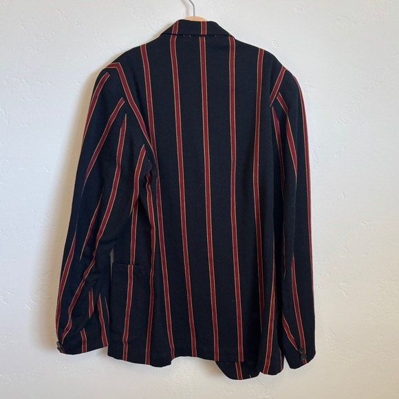 Vintage Rugby Venetian Striped British Regatta Rowing School Uniform Blazer - Picture 3 of 11